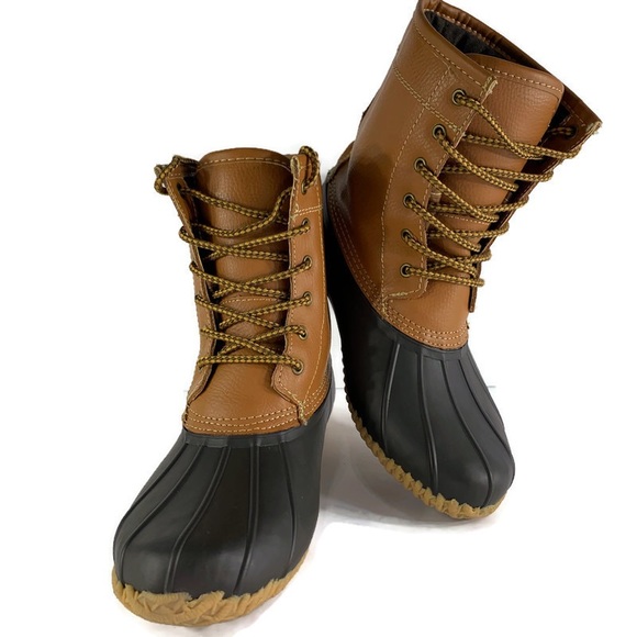 Target Womens Lace Up Duck Boots 
